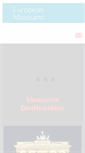 Mobile Screenshot of european-museums.com